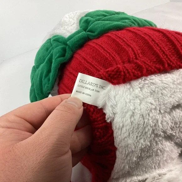 Dillards Mr Bingle Plush 25” Large New Orleans Maison Blanche 2007 Snowman - Picture 7 of 10